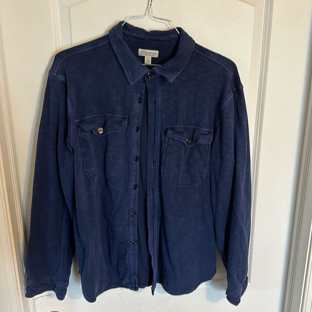 J.Crew two layer shirt jacket